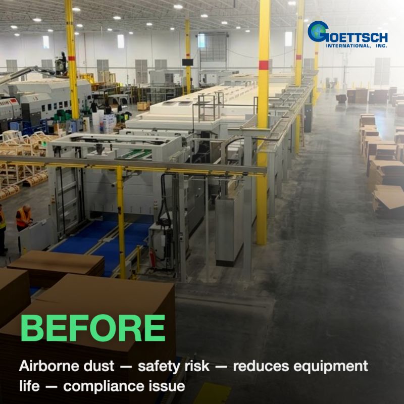 ERS dust collection supports efficient plant operations