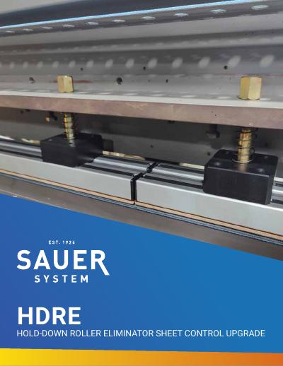 Sauer HDRE — Hold-Down Roller Eliminator preview