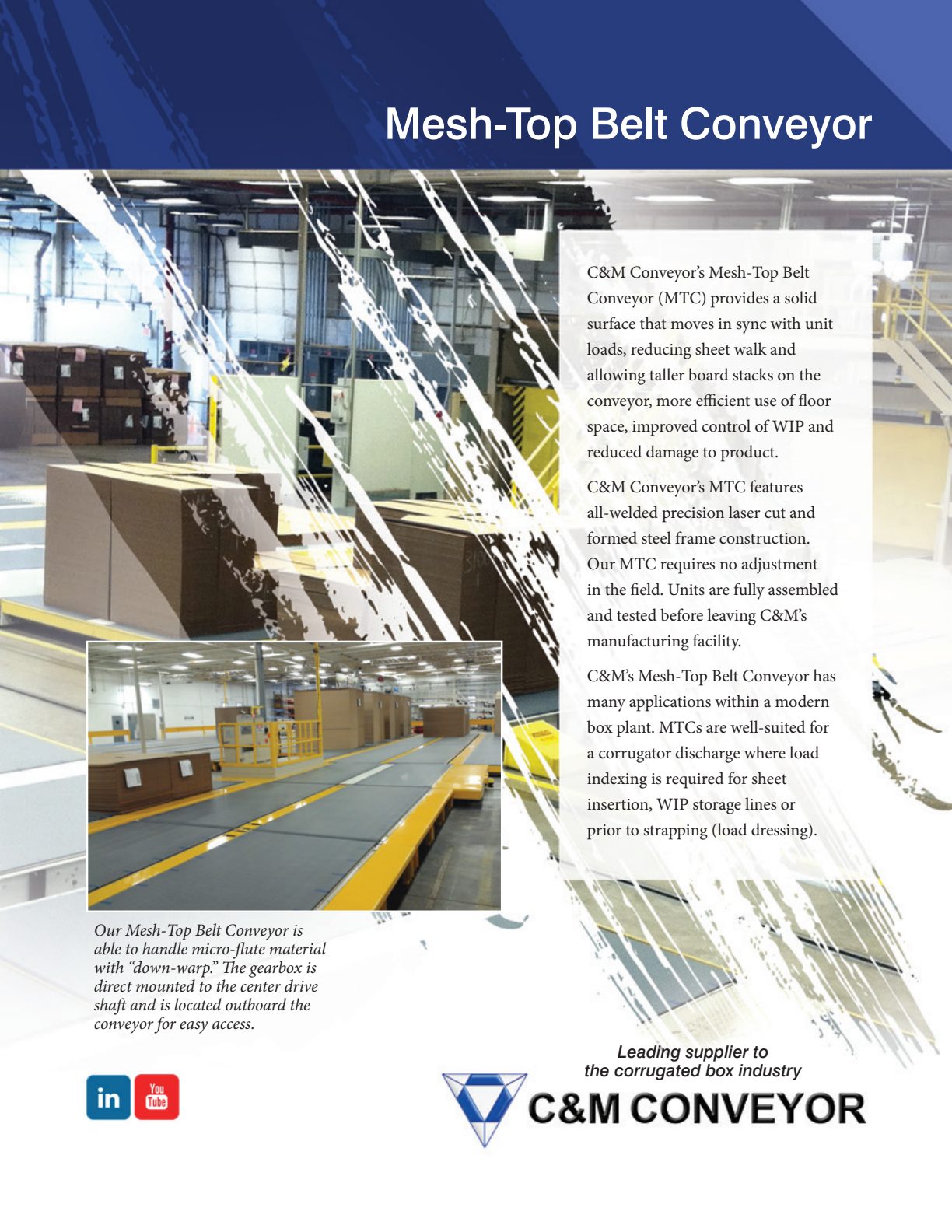 CM Mesh Top Belt Conveyor 8 15 preview