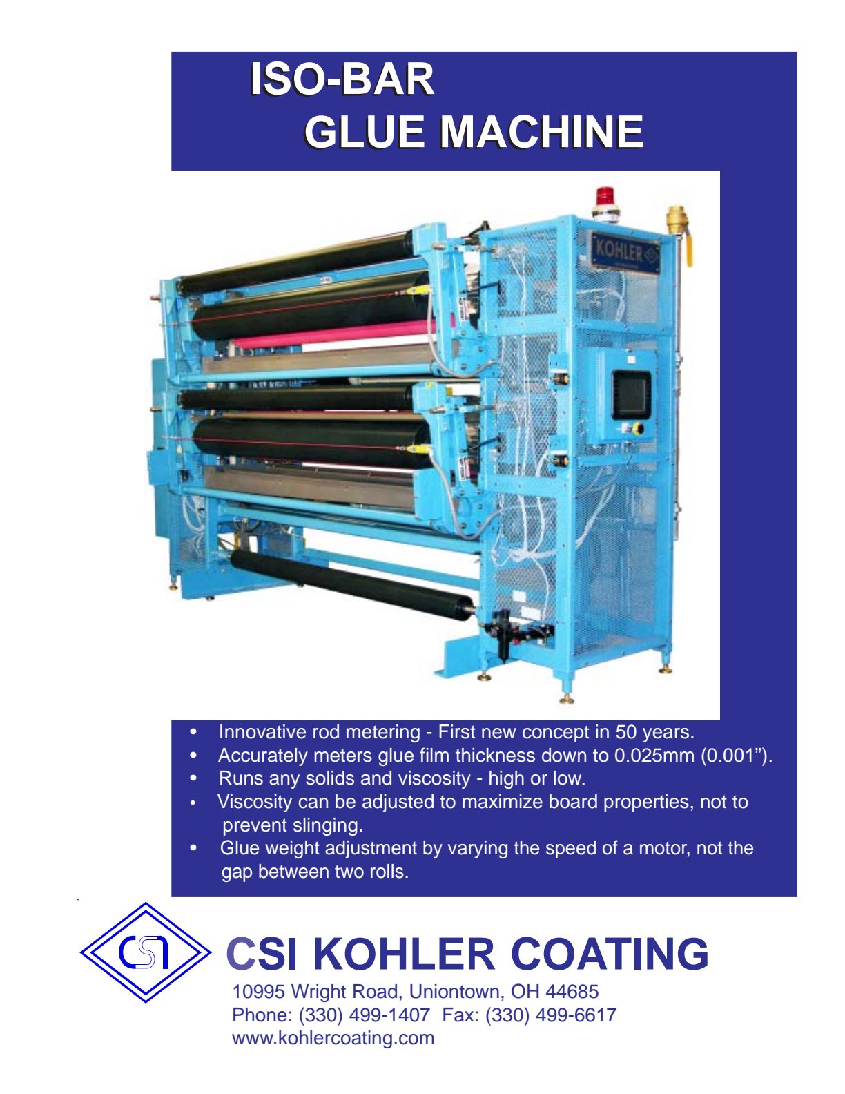 ISO BAR GLUE MACHINE Brochure preview