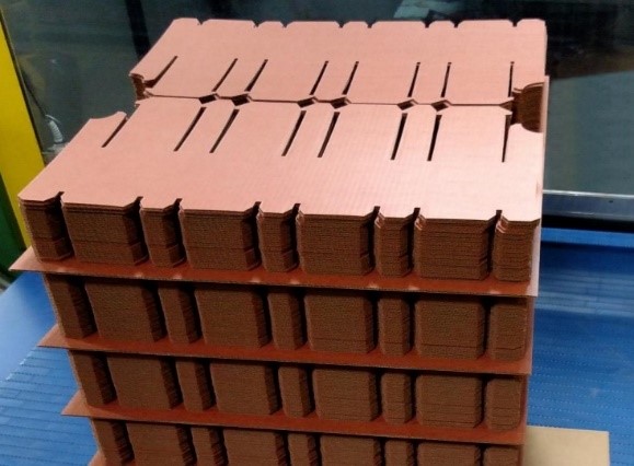 Large, Intricate, 2 Out, Coated Board Partitions