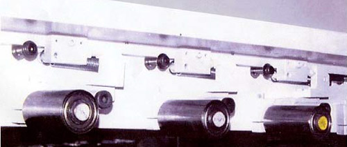 Gang Adjustment for Folder Hold Down Rollers