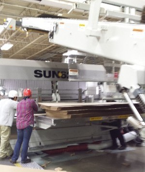 Feed Table Backstop - Sun Automation