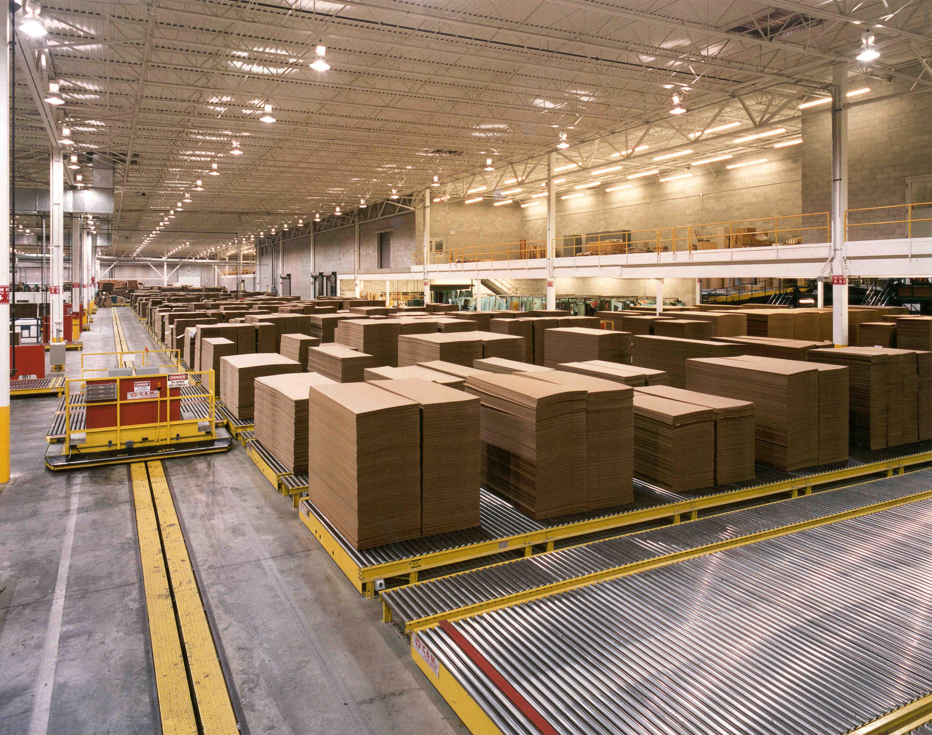 Shown: Transfer Car & Power Accumulating Roller Conveyor